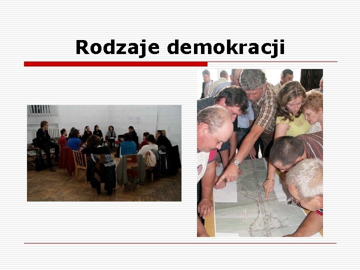 Rodzaje demokracji 