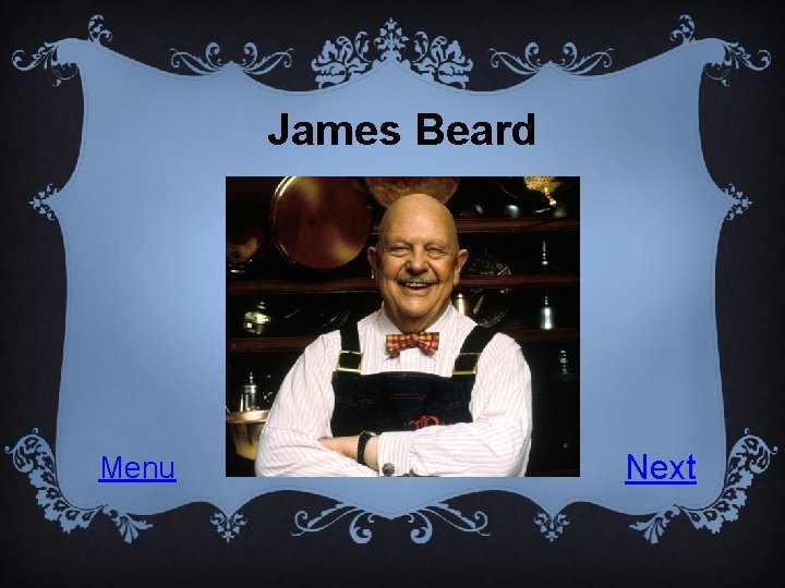 James Beard Menu Next 