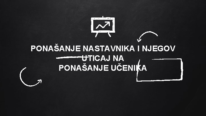 PONAŠANJE NASTAVNIKA I NJEGOV UTICAJ NA PONAŠANJE UČENIKA 