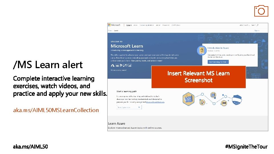 /MS Learn alert aka. ms/AIML 50 MSLearn. Collection 