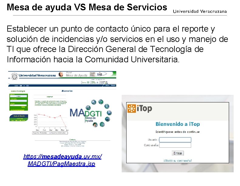 Mesa de ayuda VS Mesa de Servicios Establecer un punto de contacto único para Mesa de ayuda VS Mesa de Servicios Establecer un punto de contacto único para