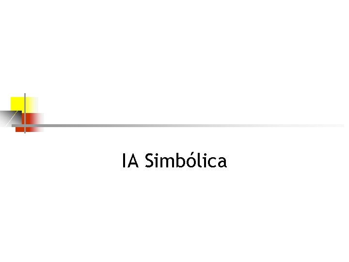 IA Simbólica 