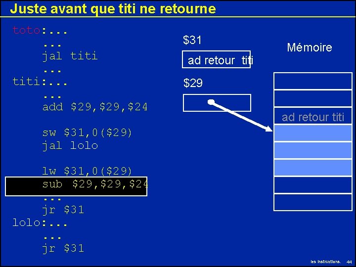 Juste avant que titi ne retourne toto: . . . jal titi. . . Juste avant que titi ne retourne toto: . . . jal titi. . .