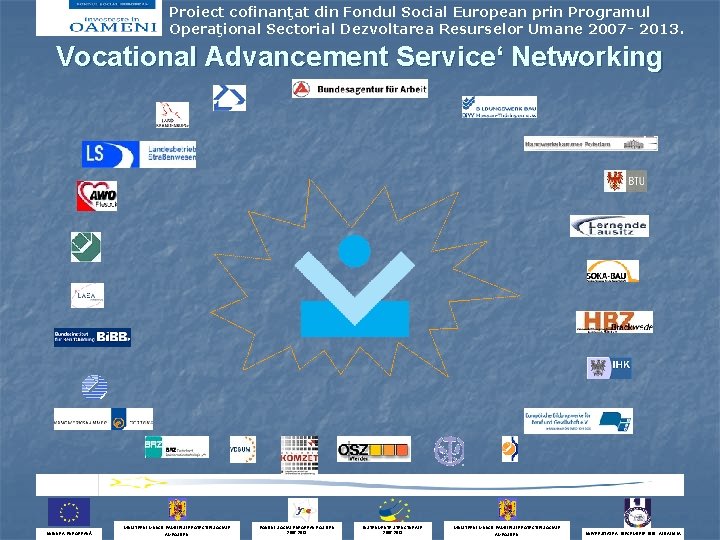 Proiect cofinanţat din Fondul Social European prin Programul Operaţional Sectorial Dezvoltarea Resurselor Umane 2007