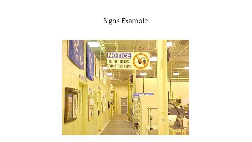 Signs Example 