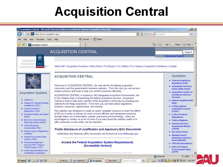 Acquisition Central 