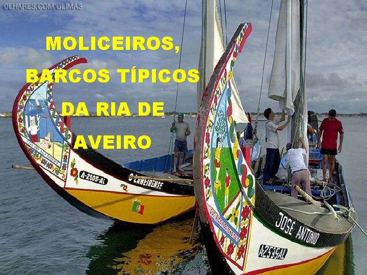 MOLICEIROS, BARCOS TÍPICOS DA RIA DE AVEIRO 