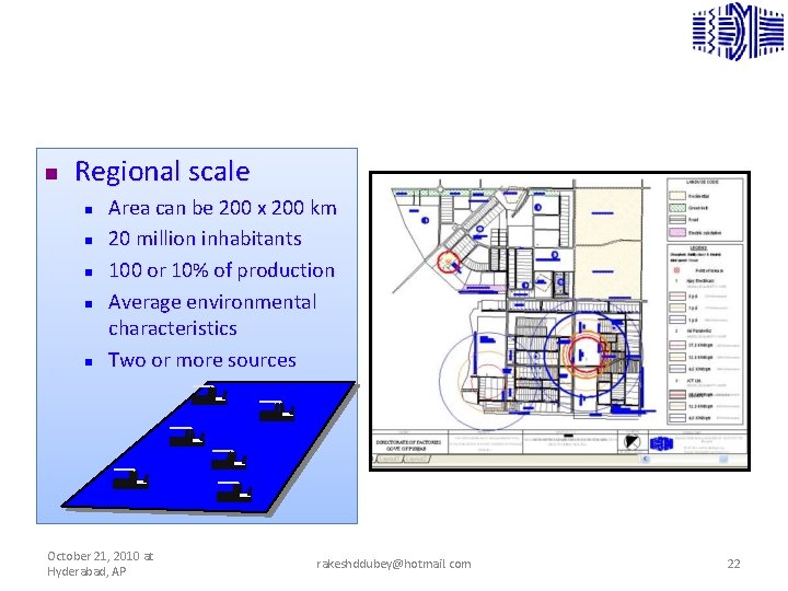 n Regional scale n n n Area can be 200 x 200 km 20