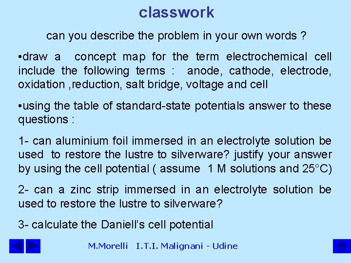 classwork can you describe the problem in your own words ? • draw a