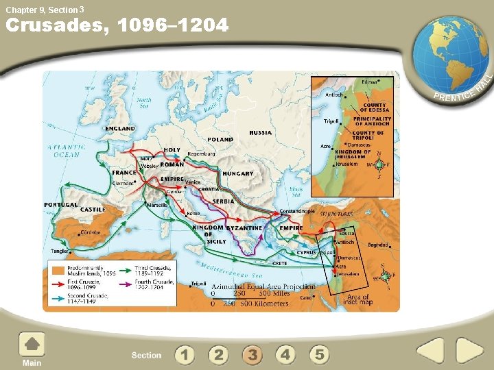 Chapter 9, Section 3 Crusades, 1096– 1204 