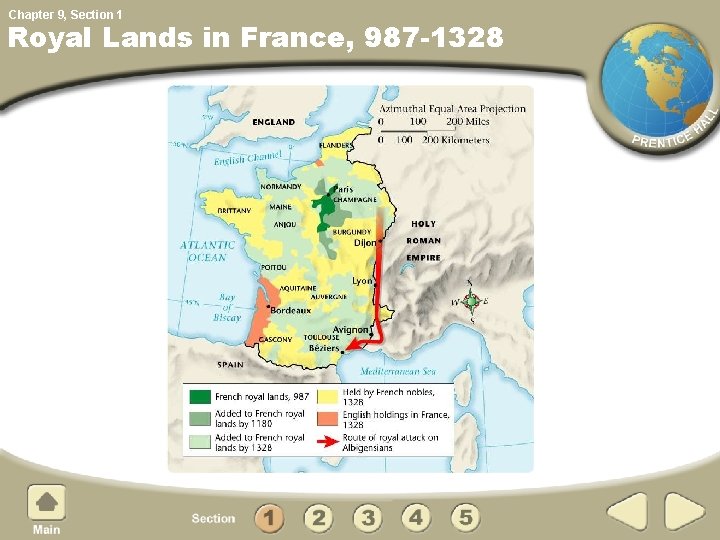 Chapter 9, Section 1 Royal Lands in France, 987 -1328 