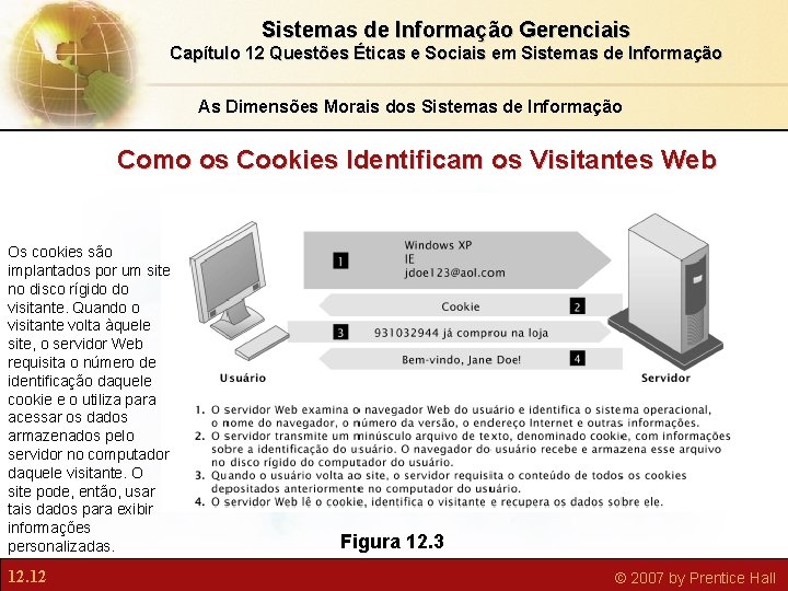 Sistemas de Informação Gerenciais Capítulo 12 Questões Éticas e Sociais em Sistemas de Informação