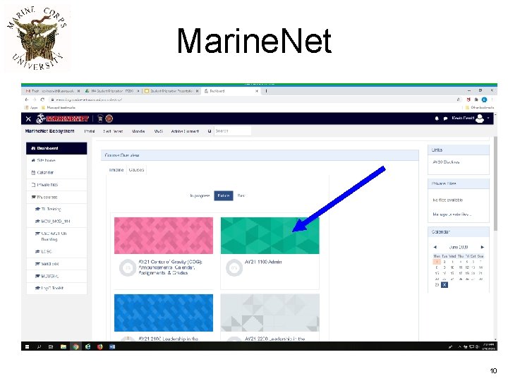 Marine. Net 10 