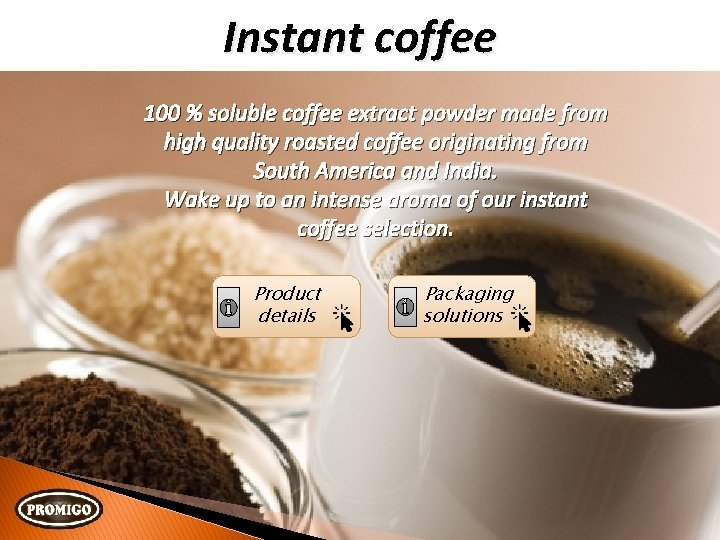 Instant coffee 100 % soluble coffee extract powder made from high quality roasted coffee