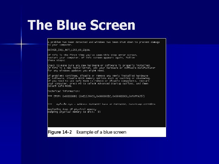 The Blue Screen 