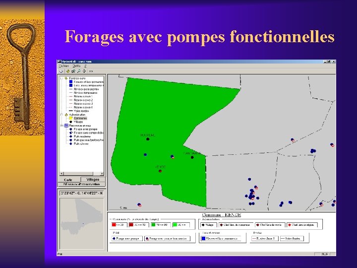 Forages avec pompes fonctionnelles 