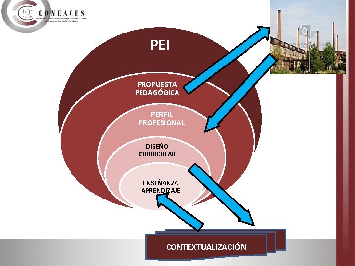 PEI PROPUESTA PEDAGÓGICA PERFIL PROFESIONAL DISEÑO CURRICULAR ENSEÑANZA APRENDIZAJE CONTEXTUALIZACIÓN 