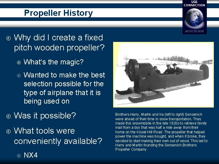 Propeller History Why did I create a fixed pitch wooden propeller? What’s the magic?