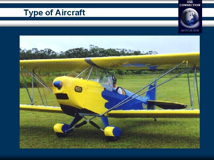 Type of Aircraft 