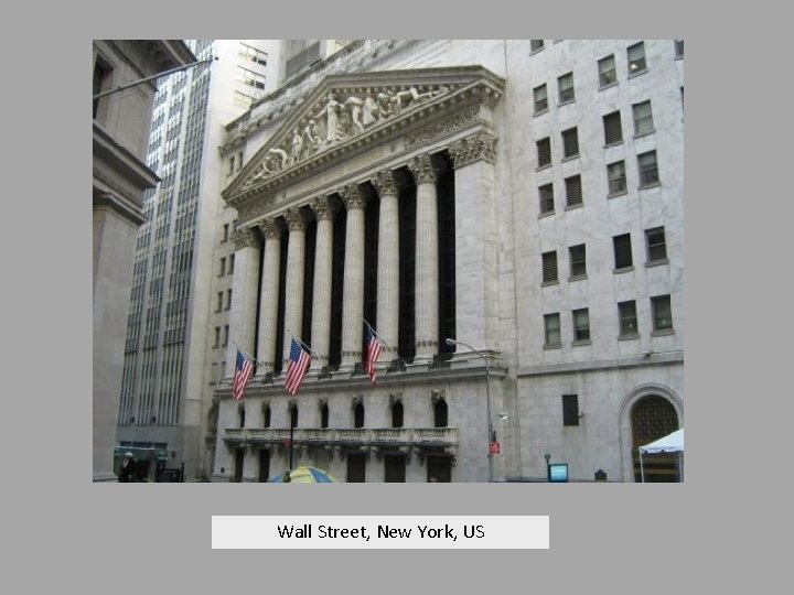 Wall Street, New York, US 