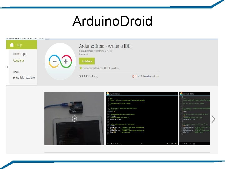 Arduino. Droid 