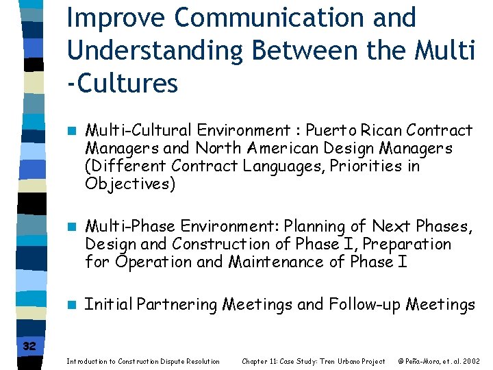 Improve Communication and Understanding Between the Multi -Cultures n Multi-Cultural Environment : Puerto Rican