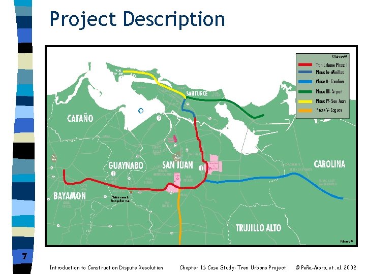 Project Description 7 Introduction to Construction Dispute Resolution Chapter 11: Case Study: Tren Urbano