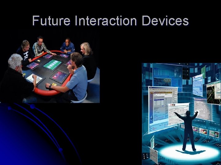Future Interaction Devices 