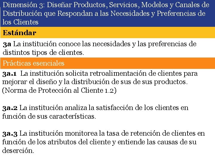 Dimensión 3: Diseñar Productos, Servicios, Modelos y Canales de Distribución que Respondan a las