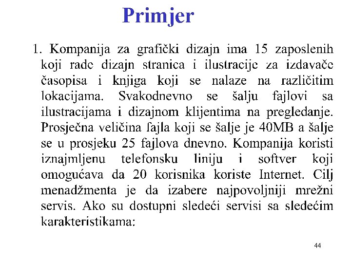 Primjer 44 