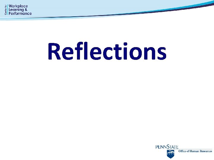 Reflections Reflections