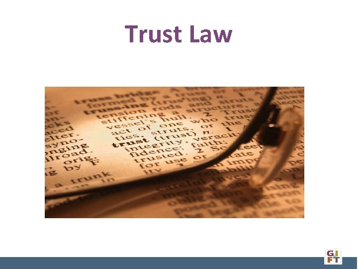 Trust Law 6 