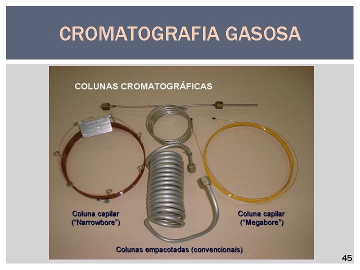 CROMATOGRAFIA GASOSA 45 