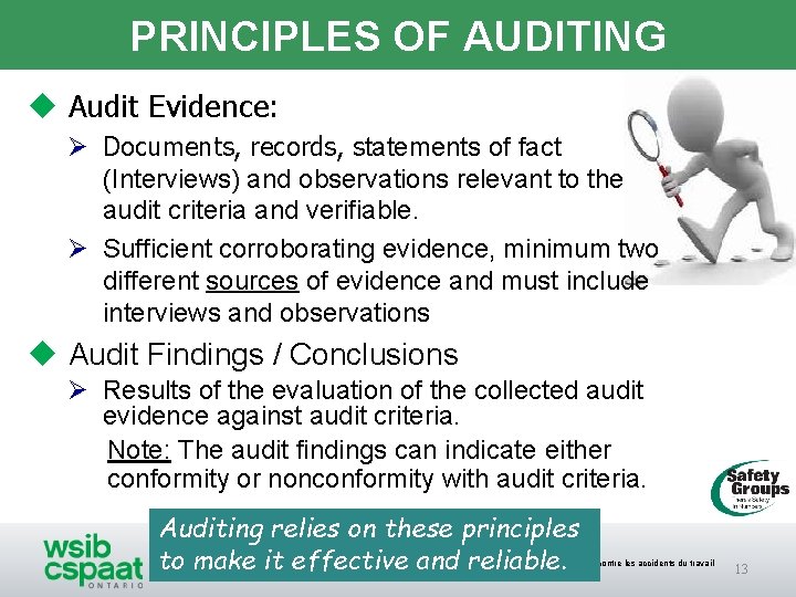 Introduction to Auditing 2017 Safety Groups Advantage Program
