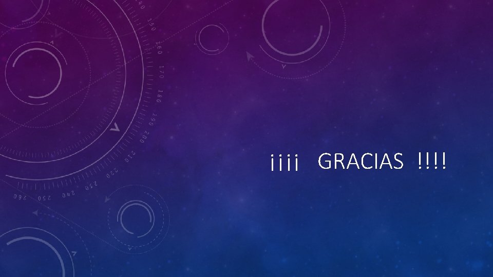¡¡¡¡ GRACIAS !!!! 
