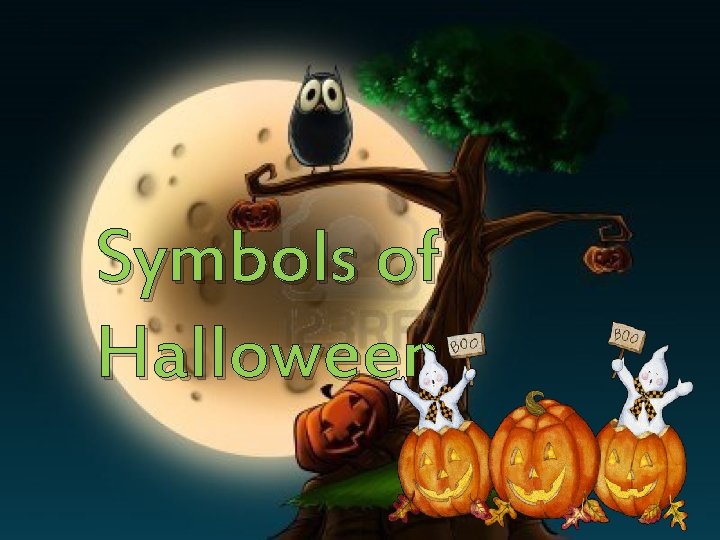 Symbols of Halloween 