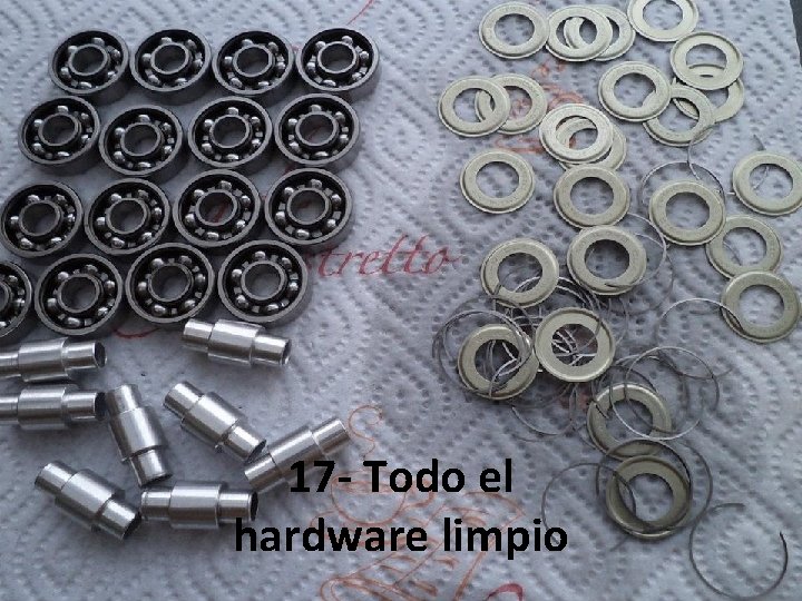 17 - Todo el hardware limpio 