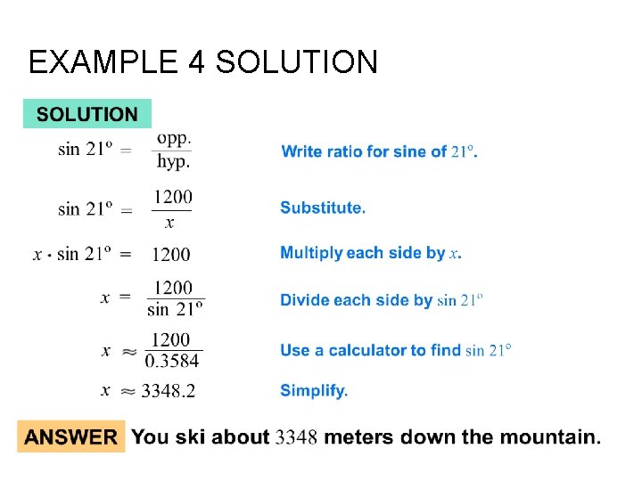 EXAMPLE 4 SOLUTION 