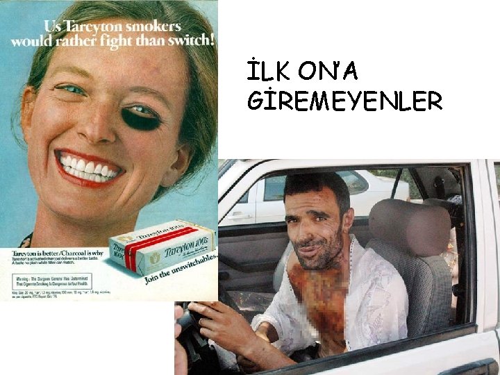 İLK ON’A GİREMEYENLER 