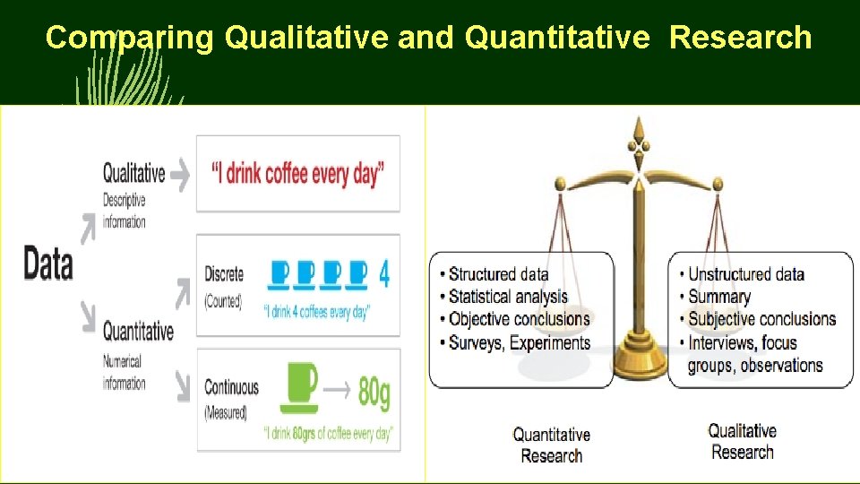 Comparing Qualitative and Quantitative Research 