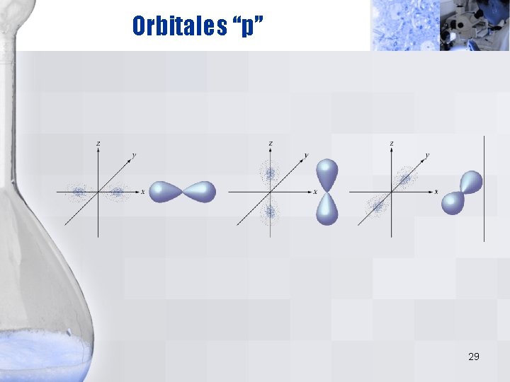 Orbitales “p” 29 Orbitales “p” 29