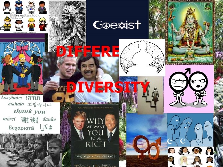 DIFFERENCES DIVERSITY 