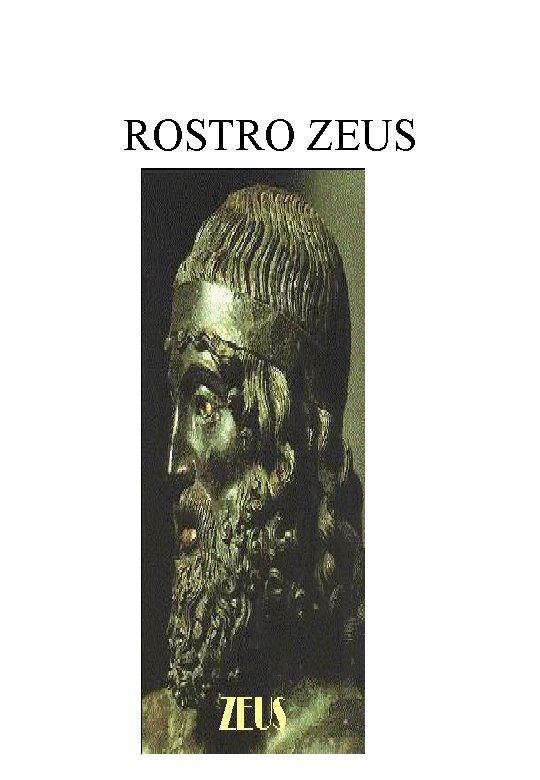 ROSTRO ZEUS 