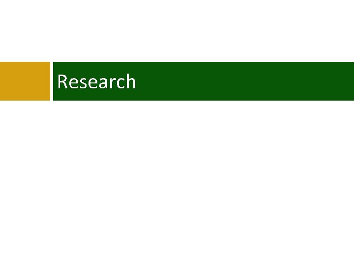 Research Research