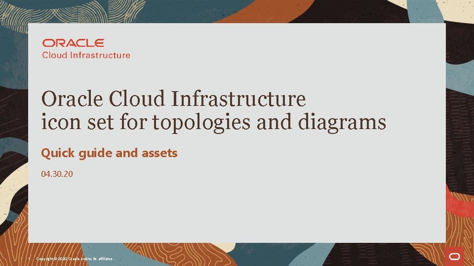 Oracle Cloud Infrastructure icon set for topologies and diagrams Quick guide and assets 04.