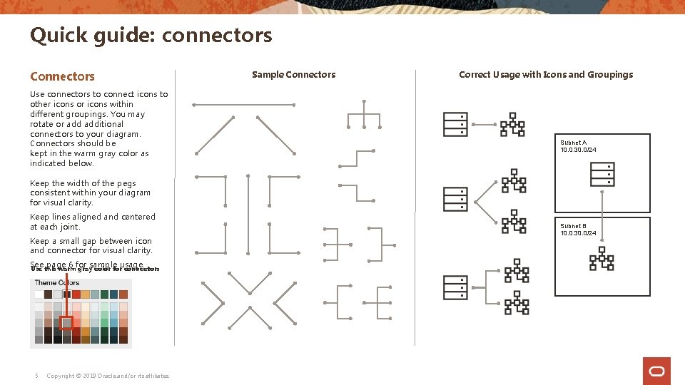 Quick guide: connectors Connectors Use connectors to connect icons to other icons or icons