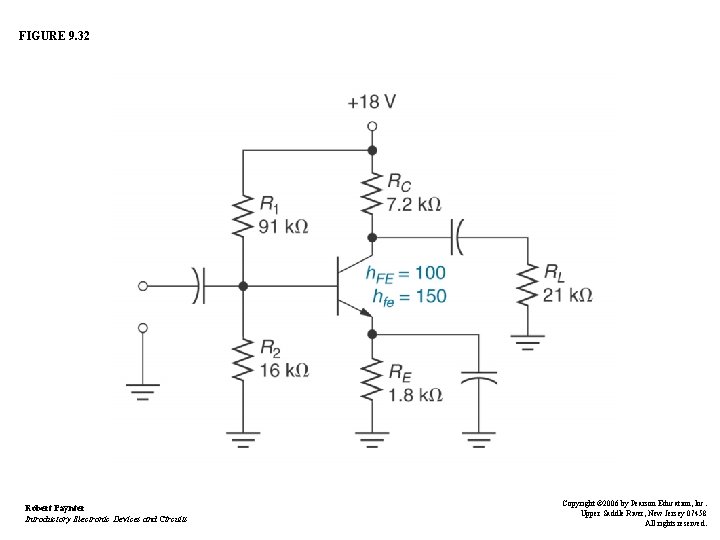FIGURE 9. 32 Robert Paynter Introductory Electronic Devices and Circuits Copyright © 2006 by FIGURE 9. 32 Robert Paynter Introductory Electronic Devices and Circuits Copyright © 2006 by