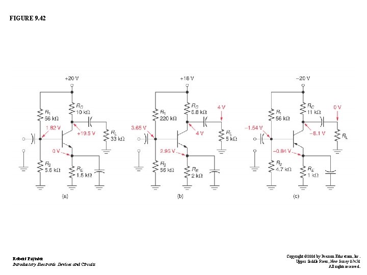 FIGURE 9. 42 Robert Paynter Introductory Electronic Devices and Circuits Copyright © 2006 by FIGURE 9. 42 Robert Paynter Introductory Electronic Devices and Circuits Copyright © 2006 by