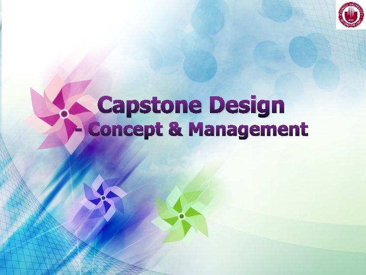 Capstone Design - Concept & Management 