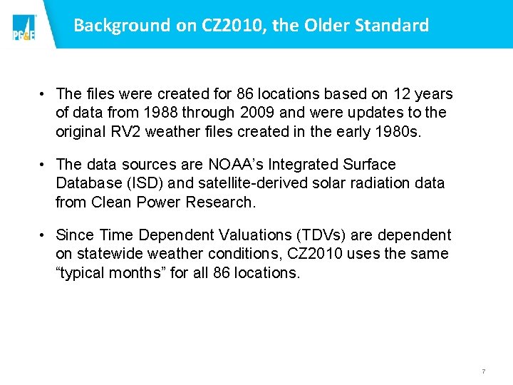 Background on CZ 2010, the Older Standard • The files were created for 86 Background on CZ 2010, the Older Standard • The files were created for 86